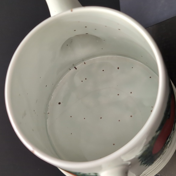 VGT, Johnston Brothers Ironstone Pale Green Teapot with Fruits. - Picture 9 of 13